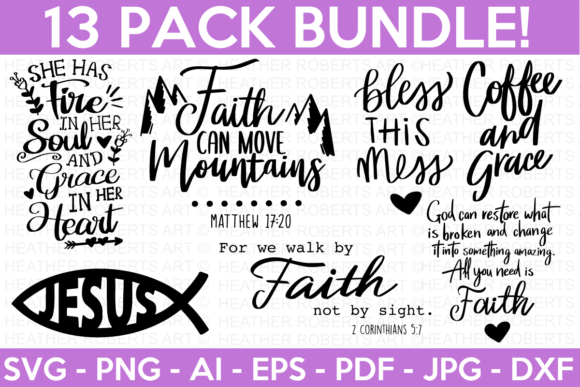 Christian SVG Bundle 2: A Designer's Complete Resource