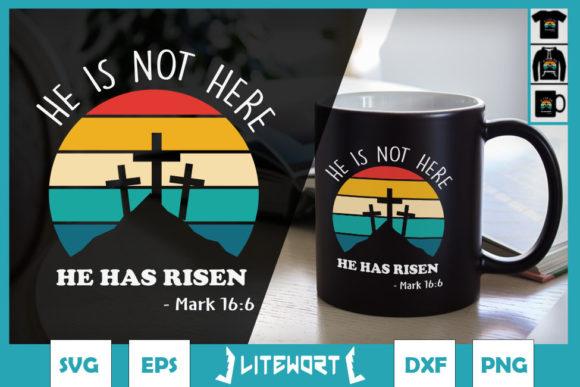 He Has Risen Jesus Christ Cross Vintage: More Than a Decorative Statement