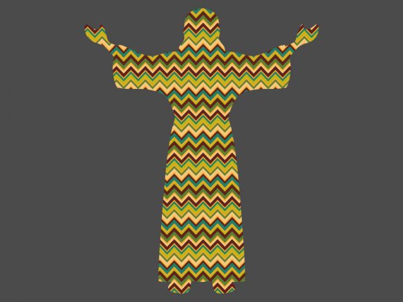 Jesus Retro 80s Sublimation